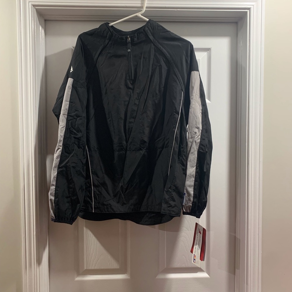 Majestic Warmup Jacket XLY Removable Sleeves